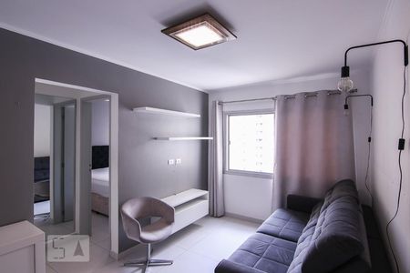 Sala de apartamento à venda com 1 quarto, 50m² em Vila Anglo Brasileira, São Paulo