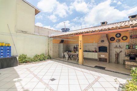 Quintal com Churrasqueira de casa à venda com 5 quartos, 500m² em Parque Oratorio, Santo André