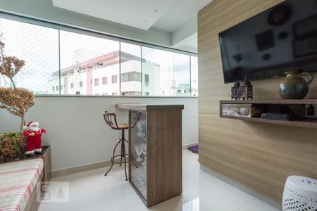 Sala de apartamento para alugar com 4 quartos, 110m² em Liberdade, Belo Horizonte