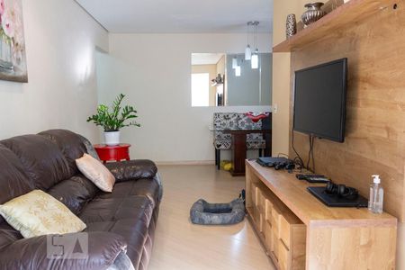 Sala de apartamento à venda com 3 quartos, 90m² em Vila Firmiano Pinto, São Paulo