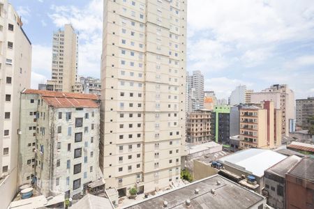 Fachada de apartamento à venda com 1 quarto, 38m² em Campos Elíseos, São Paulo