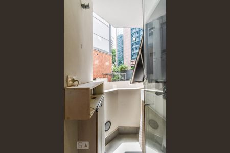 Varanda de apartamento para alugar com 1 quarto, 30m² em Jardim Paulista, São Paulo