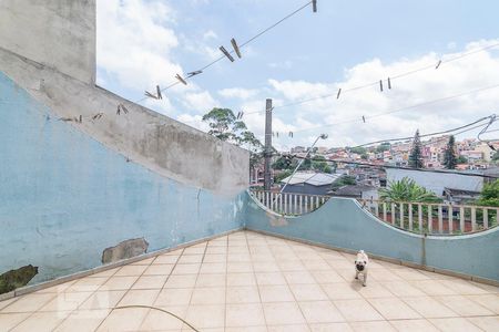 Terraço de casa à venda com 3 quartos, 297m² em Vila Homero Thon, Santo André