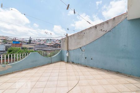 Terraço de casa à venda com 3 quartos, 297m² em Vila Homero Thon, Santo André