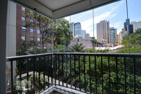 Varanda de apartamento à venda com 2 quartos, 50m² em Jardim Paulista, São Paulo