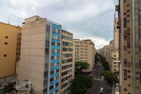 Vista da Sala de apartamento à venda com 3 quartos, 100m² em Copacabana, Rio de Janeiro
