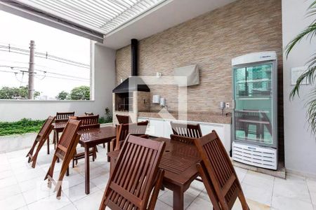 Apartamento à venda com 45m², 1 quarto e 1 vagaChurrasqueira