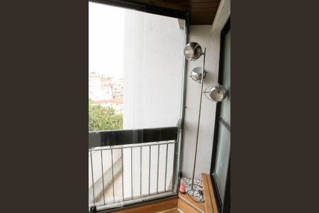 Varanda da Sala de apartamento para alugar com 2 quartos, 60m² em Jardim Oriental, São Paulo