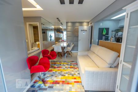 Sala de apartamento à venda com 1 quarto, 62m² em Vila Anglo Brasileira, São Paulo