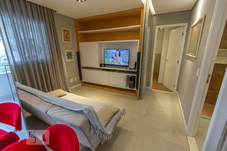 Sala de apartamento à venda com 1 quarto, 62m² em Vila Anglo Brasileira, São Paulo