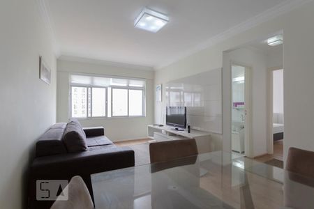 Sala de apartamento para alugar com 2 quartos, 56m² em Consolação, São Paulo