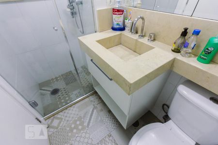 Apartamento para alugar com 58m², 2 quartos e 1 vaga Apartamento para alugar com 58m², 2 quartos e 1 vagaBanheiro 02