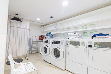 Studio para alugar com 40m², 1 quarto e 1 vagaLavanderia