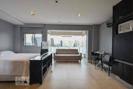 Studio de kitnet/studio para alugar com 1 quarto, 40m² em Chácara Santo Antônio (zona Sul), São Paulo