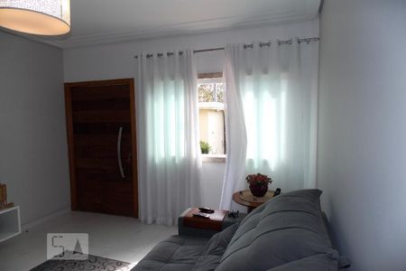 Sala de casa de condomínio à venda com 4 quartos, 180m² em Vila Isolina Mazzei, São Paulo