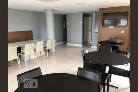 Studio para alugar com 34m², 1 quarto e 1 vagaSalao de Festa