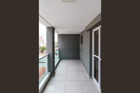 varanda de kitnet/studio para alugar com 1 quarto, 35m² em Vila Esperança, São Paulo