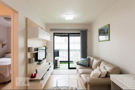 Sala de apartamento para alugar com 1 quarto, 40m² em Consolação, São Paulo