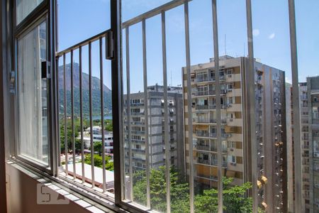 Janela da Sala de apartamento para alugar com 3 quartos, 100m² em Leblon, Rio de Janeiro