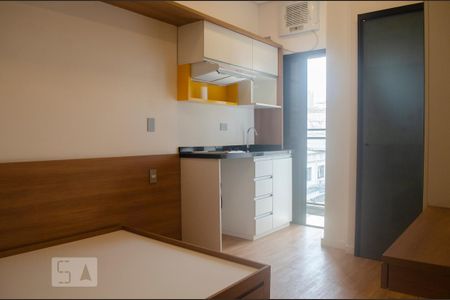 Quarto/Cozinha de kitnet/studio para alugar com 1 quarto, 13m² em Campos Elíseos, São Paulo