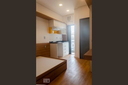 Quarto/Cozinha de kitnet/studio para alugar com 1 quarto, 13m² em Campos Elíseos, São Paulo