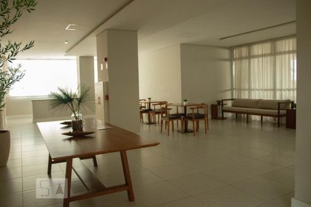Apartamento para alugar com 43m², 1 quarto e 1 vaga Apartamento para alugar com 43m², 1 quarto e 1 vagaÁrea comum - Salão de festas