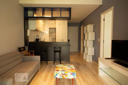 Apartamento para alugar com 62m², 1 quarto e 1 vaga Apartamento para alugar com 62m², 1 quarto e 1 vagaSala