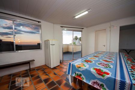 Área comum - Salão de festas de apartamento à venda com 1 quarto, 45m² em Cristo Redentor, Porto Alegre
