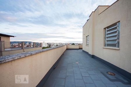 Varanda do Salão de festas de apartamento à venda com 1 quarto, 45m² em Cristo Redentor, Porto Alegre