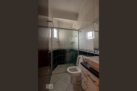 Banheiro da suite de apartamento à venda com 2 quartos, 140m² em Vila America, Santo André