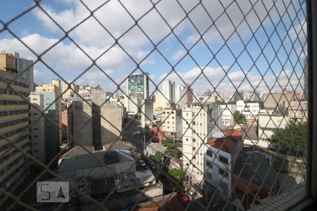 Vista Sala de apartamento à venda com 1 quarto, 47m² em Bela Vista, São Paulo