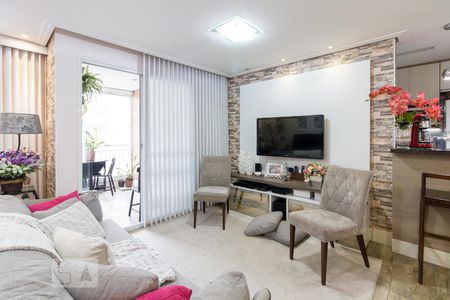 Sala de apartamento à venda com 3 quartos, 83m² em Centro, Guarulhos