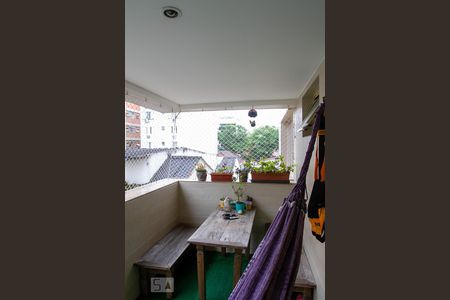Varanda da Sala de apartamento para alugar com 3 quartos, 100m² em Jardim Botânico, Rio de Janeiro