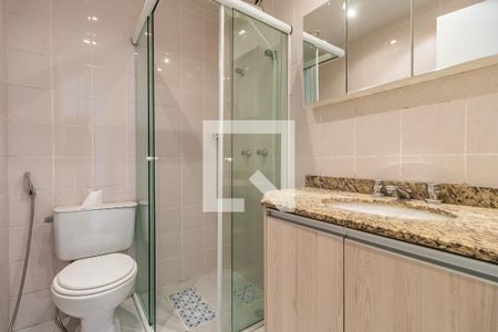 Banheiro Social de apartamento para alugar com 2 quartos, 90m² em Alphaville Industrial, Barueri