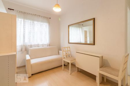 Sala de apartamento à venda com 1 quarto, 37m² em Indianópolis, São Paulo