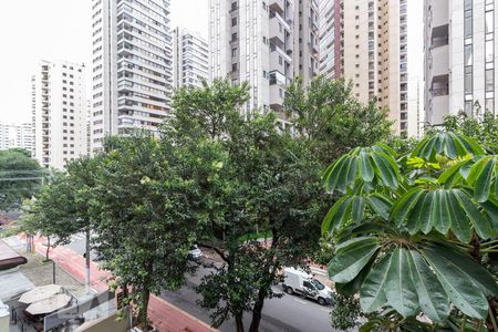 Vista de apartamento à venda com 1 quarto, 37m² em Indianópolis, São Paulo