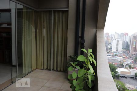 Varanda da Sala de apartamento para alugar com 3 quartos, 230m² em Jardim, Santo André