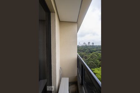 Varanda Flat de kitnet/studio para alugar com 1 quarto, 28m² em Jardim Anália Franco, São Paulo