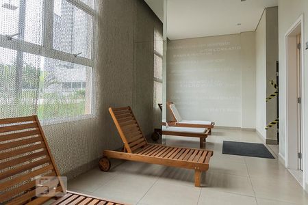 Studio para alugar com 50m², 1 quarto e 1 vaga Studio para alugar com 50m², 1 quarto e 1 vagaÁrea Comum - Sauna