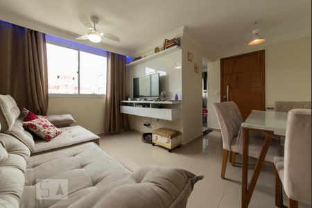 Sala de apartamento à venda com 2 quartos, 53m² em Ferrazópolis, São Bernardo do Campo