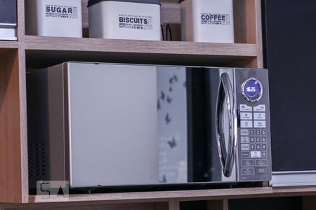 Studio à venda com 29m², 1 quarto e 1 vagaMicroondas