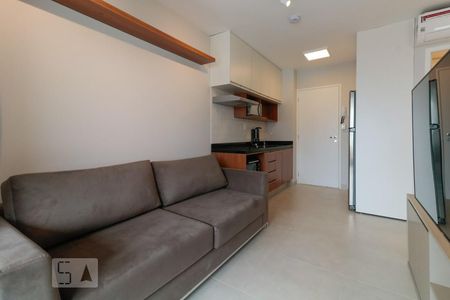 Sala de apartamento à venda com 1 quarto, 37m² em Pinheiros, São Paulo
