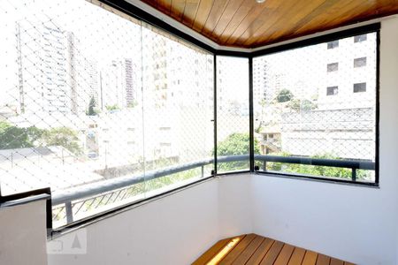 Varanda da Sala de apartamento à venda com 3 quartos, 95m² em Vila Gumercindo, São Paulo