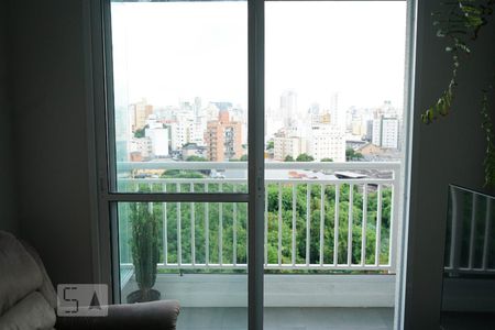 Varanda da Sala de apartamento à venda com 2 quartos, 40m² em Barra Funda, São Paulo