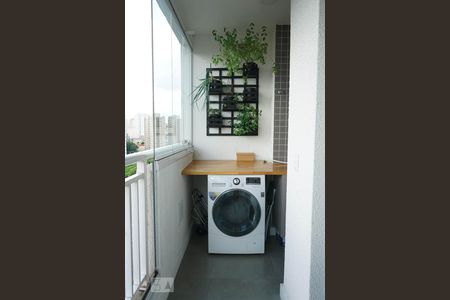 Varanda da Sala de apartamento à venda com 2 quartos, 40m² em Barra Funda, São Paulo