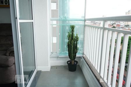 Varanda da Sala de apartamento à venda com 2 quartos, 40m² em Barra Funda, São Paulo