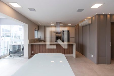 Sala de apartamento à venda com 2 quartos, 105m² em Campo Belo, São Paulo
