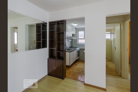 Apartamento para alugar com 34m², 1 quarto e 2 vagasSala
