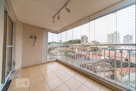 Varanda Gourmet  de apartamento para alugar com 2 quartos, 73m² em Vila Valparaíso, Santo André