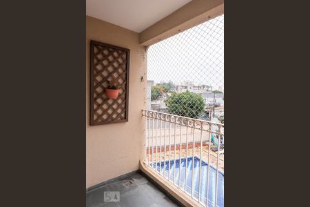 Varanda da Sala de apartamento à venda com 3 quartos, 72m² em Chácara Califórnia, São Paulo